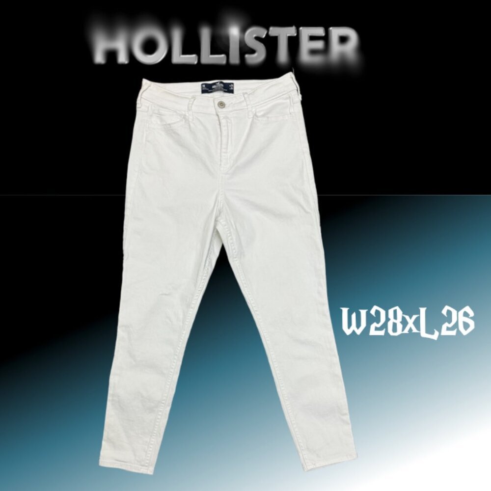 Hollister 7R Curvy-High Rise Crop Super Skinny (W26xL26) NwoT